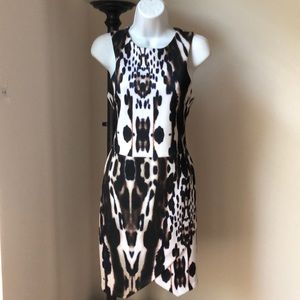 Bar III Multi Color Animal print dress